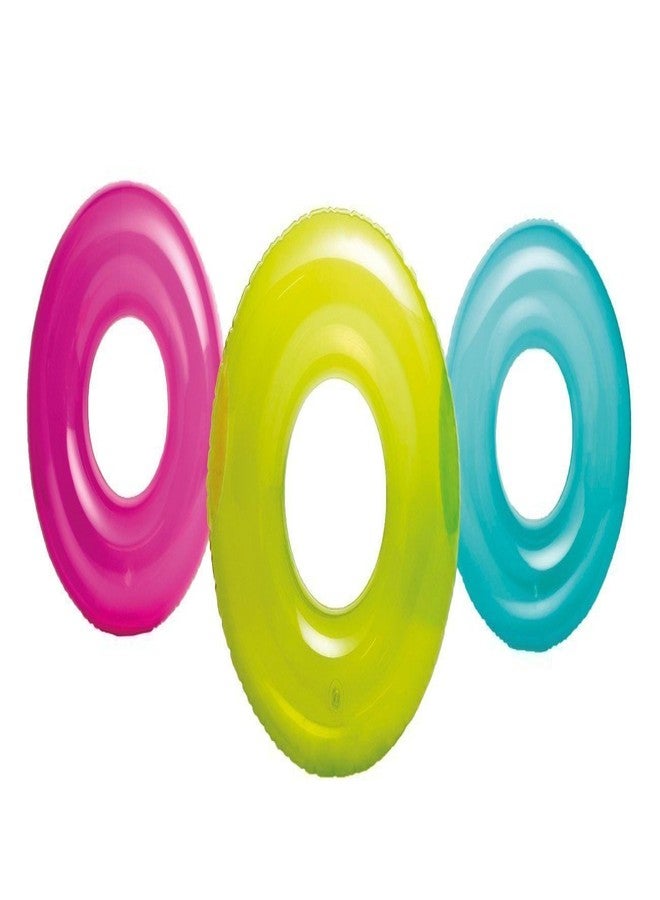 SHIFTER Pool Party Swimming Ring Swim Tube for Kids Swimming Ring for Girls and Boys Swimming Tube Inflatable Swim Ring (30 inch) - Image 2